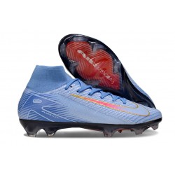 Nike Air Zoom Mercurial Superfly X Elite FG Blue Red