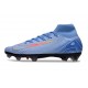 Nike Air Zoom Mercurial Superfly X Elite FG Blue Red