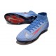 Nike Air Zoom Mercurial Superfly X Elite FG Blue Red