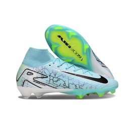 Nike Air Zoom Mercurial Superfly X Elite FG Blue Black White