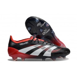adidas Predator Elite FG Soccer Boots Black White Red