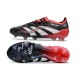 adidas Predator Elite FG Soccer Boots Black White Red