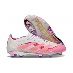 adidas Predator Elite FG Soccer Boots Pink White