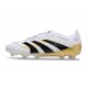 adidas Predator Elite FG Soccer Boots White Black Gold Met