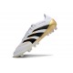 adidas Predator Elite FG Soccer Boots White Black Gold Met