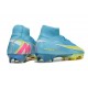 Nike Air Zoom Mercurial Superfly X Elite FG Blue Yellow