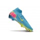 Nike Air Zoom Mercurial Superfly X Elite FG Blue Yellow