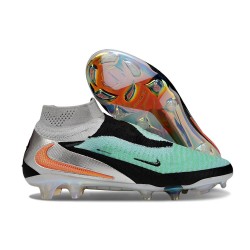 New Nike Phantom 6 Elite DF FG Hyper Turq Chrome Black Total Crimson