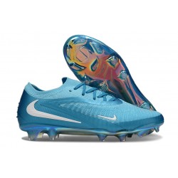 Nike Phantom 6 Elite Low Gras Football Boots Blue White