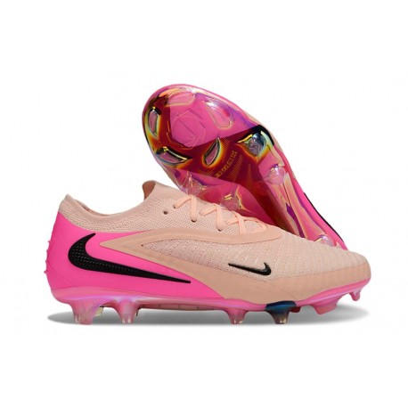 Nike Phantom 6 Elite Low Gras Football Boots Pink Black