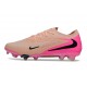 Nike Phantom 6 Elite Low Gras Football Boots Pink Black