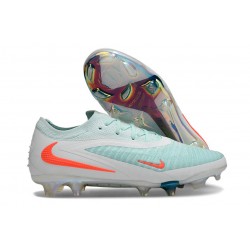 Nike Phantom 6 Elite Low Gras Football Boots White Green Orange