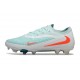 Nike Phantom 6 Elite Low Gras Football Boots White Green Orange