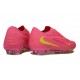 Nike Phantom 6 Elite Low Gras Football Boots Pink Yellow