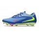Nike Phantom 6 Elite Low Gras Football Boots Blue Yellow Pink