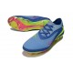 Nike Phantom 6 Elite Low Gras Football Boots Blue Yellow Pink
