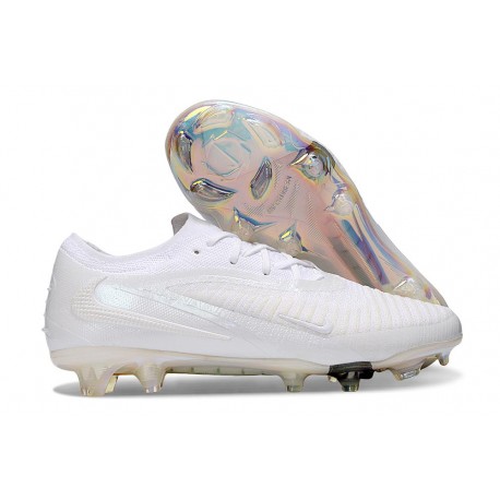 Nike Phantom 6 Elite Low Gras Football Boots White