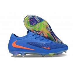 Nike Phantom 6 Elite Low Gras Football Boots Blue Orange