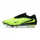 Nike Phantom 6 Elite Low Gras Football Boots Green Black