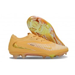 Nike Phantom 6 Elite Low Gras Football Boots Yellow Gold