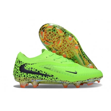 Nike Phantom 6 Elite Low Gras Football Boots Green Black