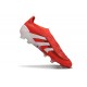 New adidas Predator 25 Elite Laceless FG Lucid Red White Black