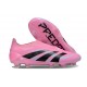 New adidas Predator 25 Elite Laceless FG Pink Black