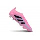 New adidas Predator 25 Elite Laceless FG Pink Black