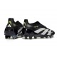 New adidas Predator 25 Elite Laceless FG Black White
