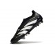 New adidas Predator 25 Elite Laceless FG Black White