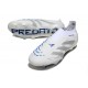 New adidas Predator 25 Elite Laceless FG White Grey