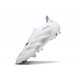New adidas Predator 25 Elite Laceless FG White Grey