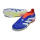 New adidas Predator 25 Elite Laceless FG Lucid Blue Ftwr White Solar Red