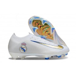 Nike Air Zoom Mercurial Vapor 16 Elite FG Real Madrid White