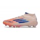 adidas F50 Elite Mid-Cut Firm Ground Cleats Orange Blue