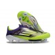 New adidas F50+ Laceless FG Unity Purple Solar Yellow