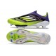 New adidas F50+ Laceless FG Unity Purple Solar Yellow