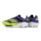 New adidas F50+ Laceless FG Unity Purple Solar Yellow