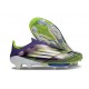 New adidas F50+ Laceless FG Purple Rush Ftwr White Lucid Lemon