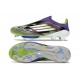 New adidas F50+ Laceless FG Purple Rush Ftwr White Lucid Lemon