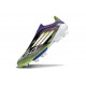 New adidas F50+ Laceless FG Purple Rush Ftwr White Lucid Lemon