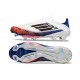 Adidas F50 Elite Laceless X Son FG White Black Bright Red