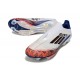 Adidas F50 Elite Laceless X Son FG White Black Bright Red