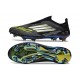 New adidas F50+ Laceless FG Black White Yellow