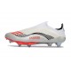 New adidas F50+ Laceless FG Ftwr White Lucid Red Silver Met.