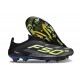 New adidas F50+ Laceless FG Core Black Iron Met. Lucid Lemon