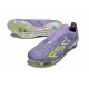 New adidas F50+ Laceless FG Purple Rush Lucid Lemon