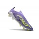 New adidas F50+ Laceless FG Purple Rush Lucid Lemon
