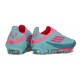 New adidas F50+ Laceless FG X MESSI Flash Aqua Lucid Pink Lucid Cyan
