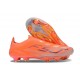 New adidas F50+ Laceless FG Orange Black